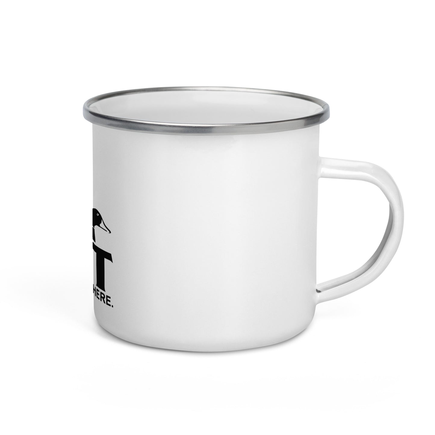 DRT Duck Enamel Mug